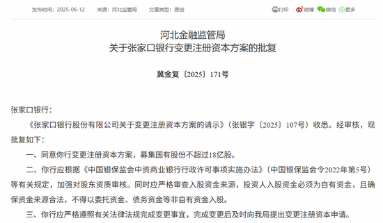 时隔半年再定增！张家口银行频频补充资本背后，盈利能力亟待(🎇)改善